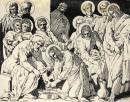 Исус измива нозете на учениците си - Nikola Tuzsuzov