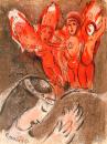 Sara et les Anges - Marc Chagall