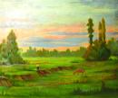 Пейзаж с овчар - Boris Kolev