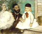Degas - Count Lepic and His Daughters