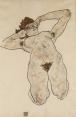 Egon Schiele, Akt (Nude), 1917. Sold for £224,750