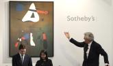 An auction at Sotheby's
