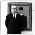Portrait of Magritte by Lothar Wolleh, 1967