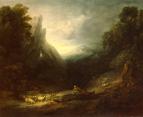 Thomas Gainsborough - ‘Romantic Landscape’, ca. 1783. Oil on canvas