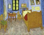 Van Gogh's Bedroom in Arles, 1889, oil on canvas, 57.5 x 74 cm. Version preserved in the Musee d'Orsay in Paris.