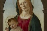 „Мадоната с младенеца“ (1480-те), детайл