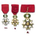 Insignes de Chevalier de l’Ordre national de la Légion d’honneur