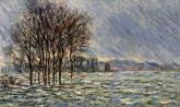 Claude Monet (1840-1926) Hochwasser, 1881