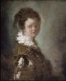 Portrait of a Young Woman (c. 1769) b Jean-Honoré Fragonard реплика