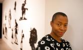 Artist Kara Walker, whose work was featured in the No Man's Land exhibition in Miami