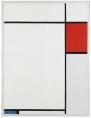 Piet Mondrian, Composition with Red, Blue and Grey - Sotheby's London Monday, June 23, 2014, sold for 15,202,500 GBP (US$25,858,989 )