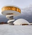 Oscar Niemeyer International Cultural Centre in Aviles, Spain