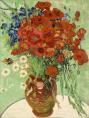 Vincent Van Gogh’s 1890 still life of orange, red and blue wildflowers is sold for $61.8 million at Sotheby's