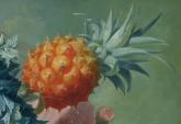 Detail from Jan van Os, 'Fruit and Flowers in a Terracotta Vase', 1777–8