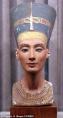 The original bust of Queen Nefertiti