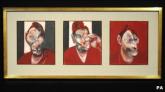 The small triptych, Three Studies for a Portrait of Lucian Freud, sold for £23m in 2011