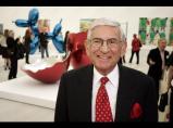 Eli Broad at the Broad Contemporary Art Museum on the LACMA campus, 2008.