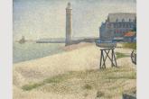 Georges Seurat (1859-1891), L’hospice et le phare de Honfleur