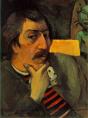 Gauguin - Autoportrait à l'idole