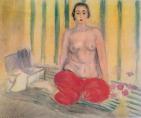 Odalisque in Pants, painted by Henri Matisse in 1925, had been missing for over 10 years when it was discovered the painting in the museum in Caracas, Venezuela was a forgery