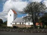 Ølstrup Church near Ringkøbing