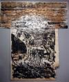 'Grane' by Anselm Kiefer, woodcut with paint and collage on paper mounted on linin