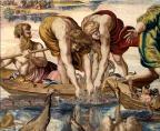 The Miraculous Draft of Fishes (detail), 1636-37, design by Raphael