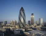 Сградата известна като The gherkin в Лондон