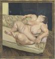 Lucien Freud Benefits Supervisor Resting (1994)