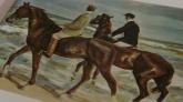 Max Liebermann's Two riders on the beach