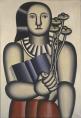 Fernand Léger, Femme au bouquet, 1924,