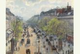 Pissarro's extraordinary Boulevard Montmartre, matinée de printemps