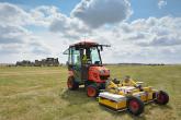 LBI ArchPro's motorized ground penetrating antenna array at the Stonehenge survey