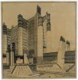 An example of Futurist architecture by Antonio Sant'Elia