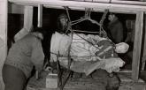 The rescuing of Michelangelo's Madonna and Child in Altaussee, Austria, in 1945 (AP)