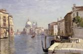 „Venise – Vue du Campo della Carita en considerant le dôme de la salute“ (1834) от Камий Коро