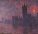 “Le Parlement, soleil couchant,” 1903