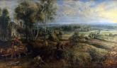 „A View of Het Steen in the Early Morning“(1636), Петер Паул Рубенс