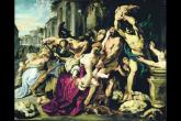 Избиването на Невинните е най-скъпата продадена картина на Рубенс досега, през 2002 тя е откупена за 29 млн. паунда на търг в Сотбис, Лондон